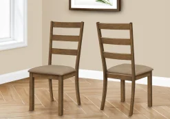 Chaises (bte de 2) - brun - Monarch