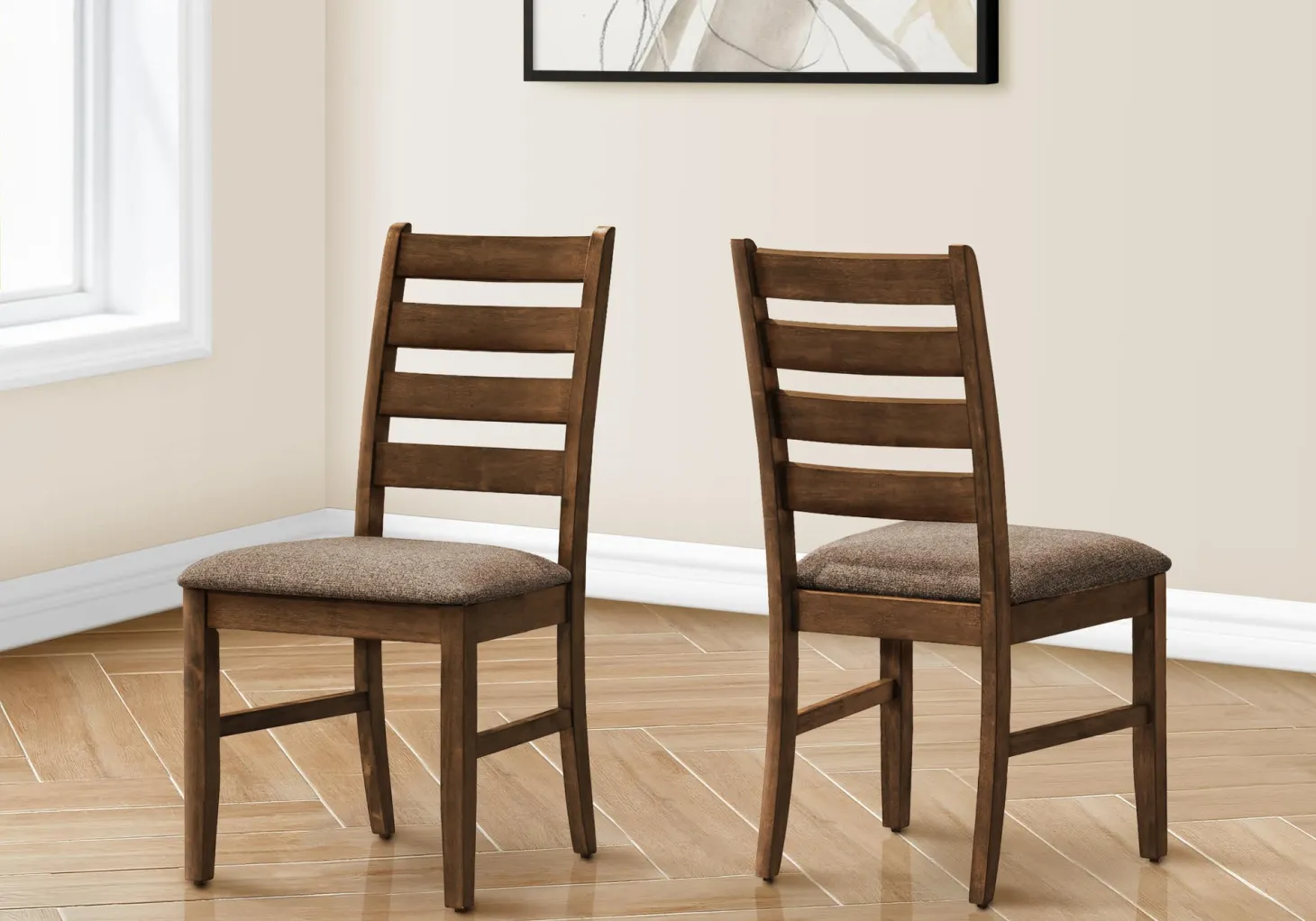 Chaises (bte de 2) - brun - Monarch