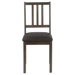 Chaises (bte de 2) - brun foncé - Monarch