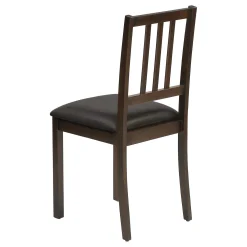 Chaises (bte de 2) - brun foncé - Monarch