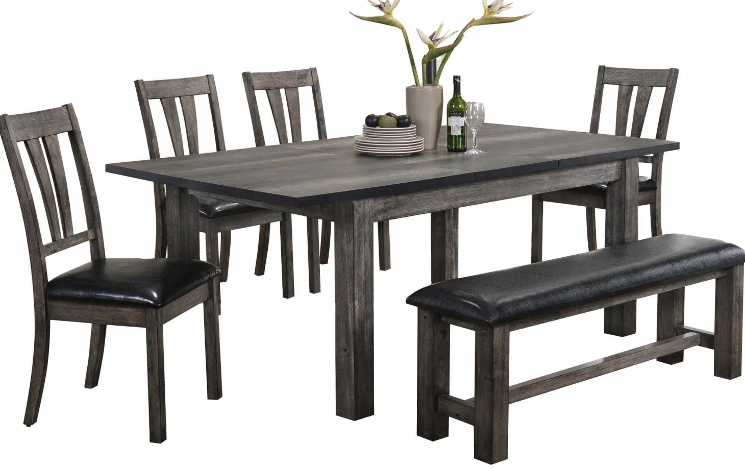Chaises (bte de 2) - brun foncé