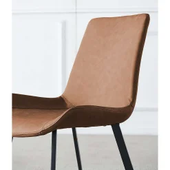 Chaises (bte de 2) - cognac