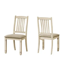 Chaises (bte de 2) - crème - Monarch