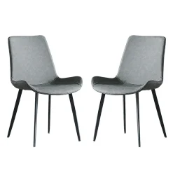 Chaises (bte de 2) - gris