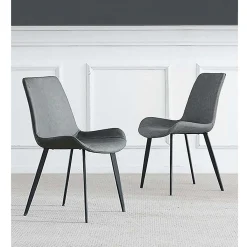 Chaises (bte de 2) - gris