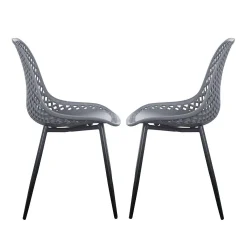Chaises (bte de 2) - gris