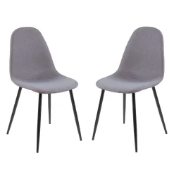 Chaises (bte de 2) - gris
