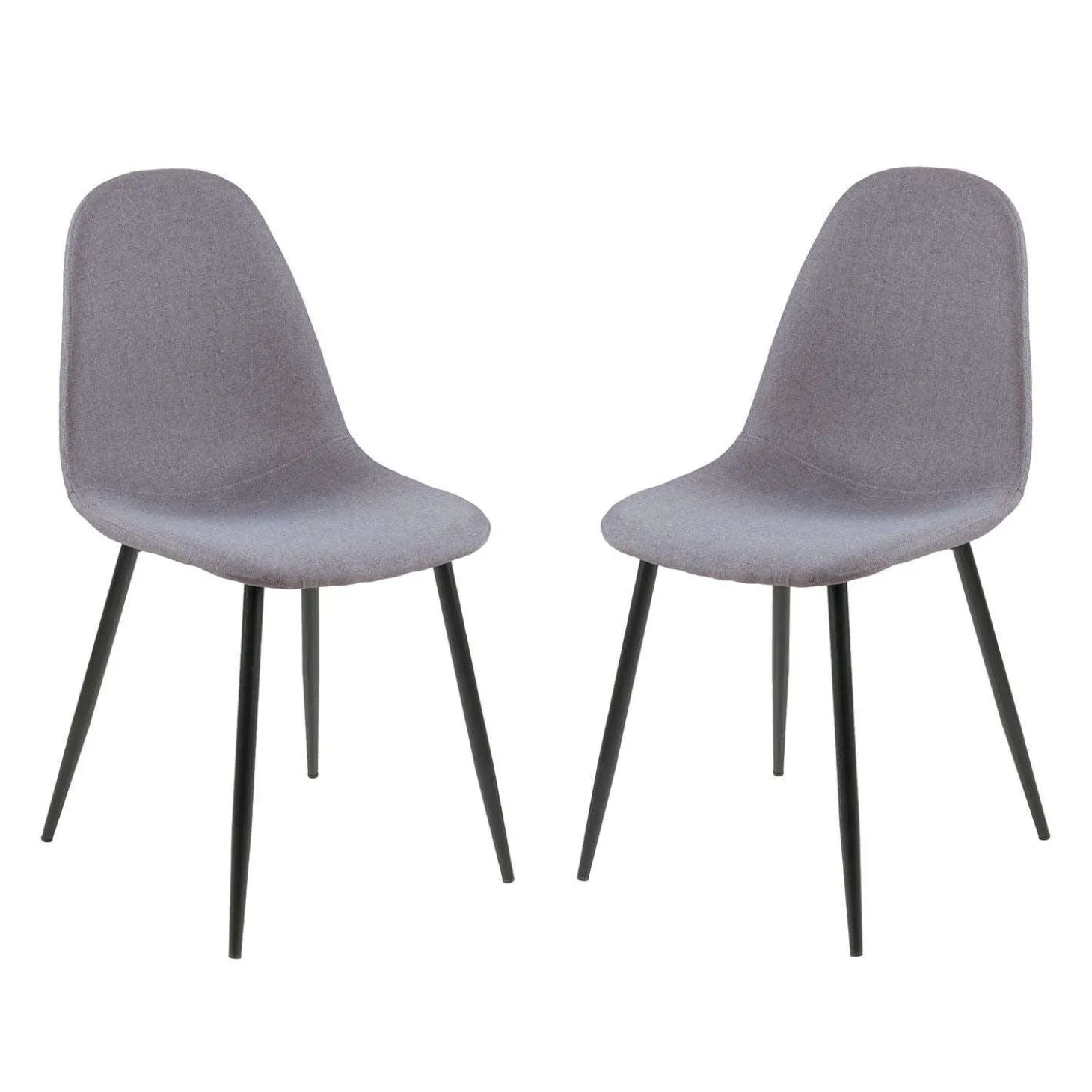 Chaises (bte de 2) - gris