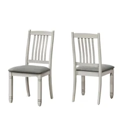 Chaises (bte de 2) - gris - Monarch