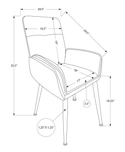 Chaises (bte de 2) - Monarch
