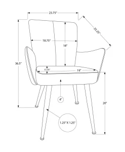 Chaises (bte de 2) - Monarch