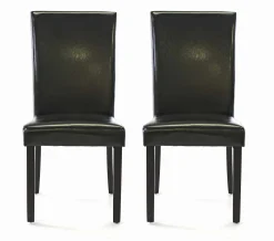 Chaises (bte de 2) - noir