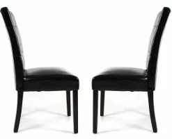 Chaises (bte de 2) - noir