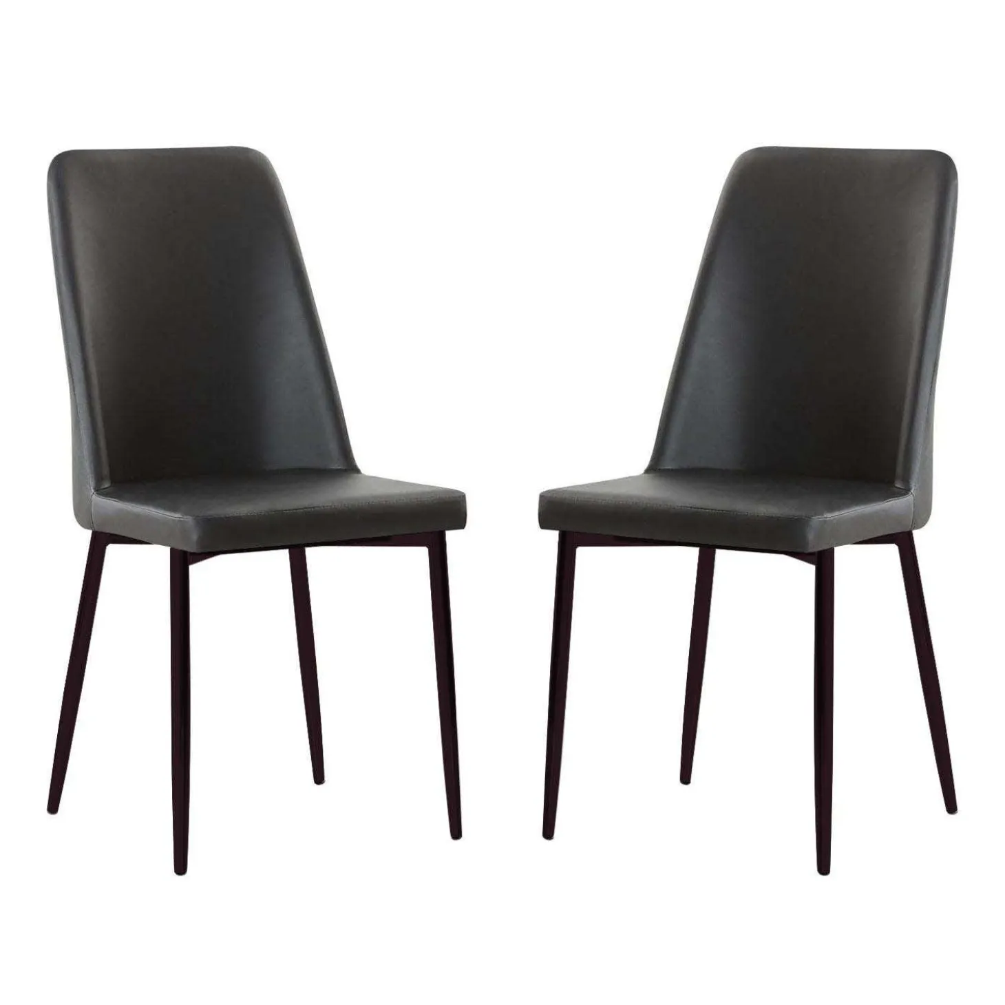 Chaises (bte de 2) - noir