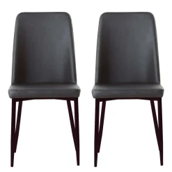 Chaises (bte de 2) - noir