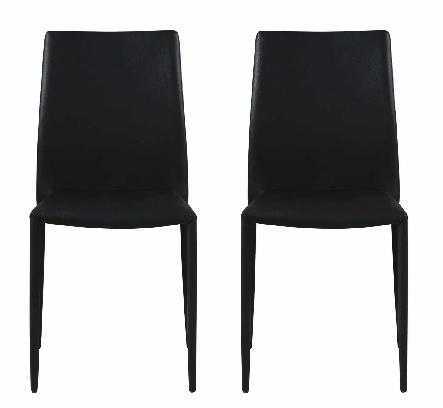 Chaises (bte de 2) - noir