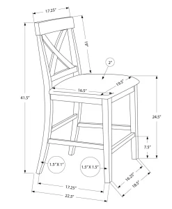 Chaises de salle à manger (boîte de 2) - Monarch