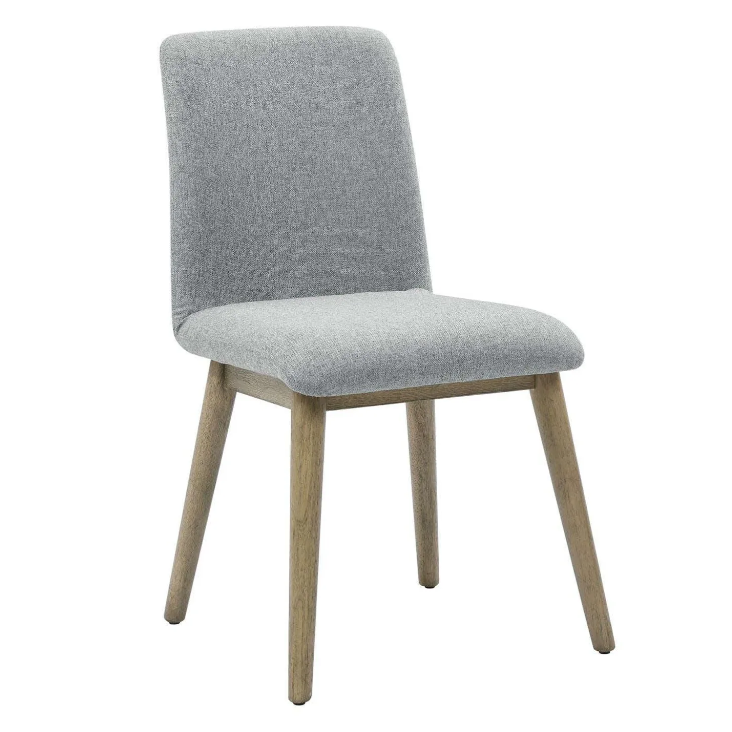 Chaises rembourrées (bte de 2) - gris
