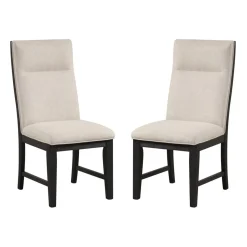 Chaises rembourrées (bte de 2) - Crème