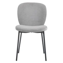 Chaises rembourrées (bte de 2) - gris