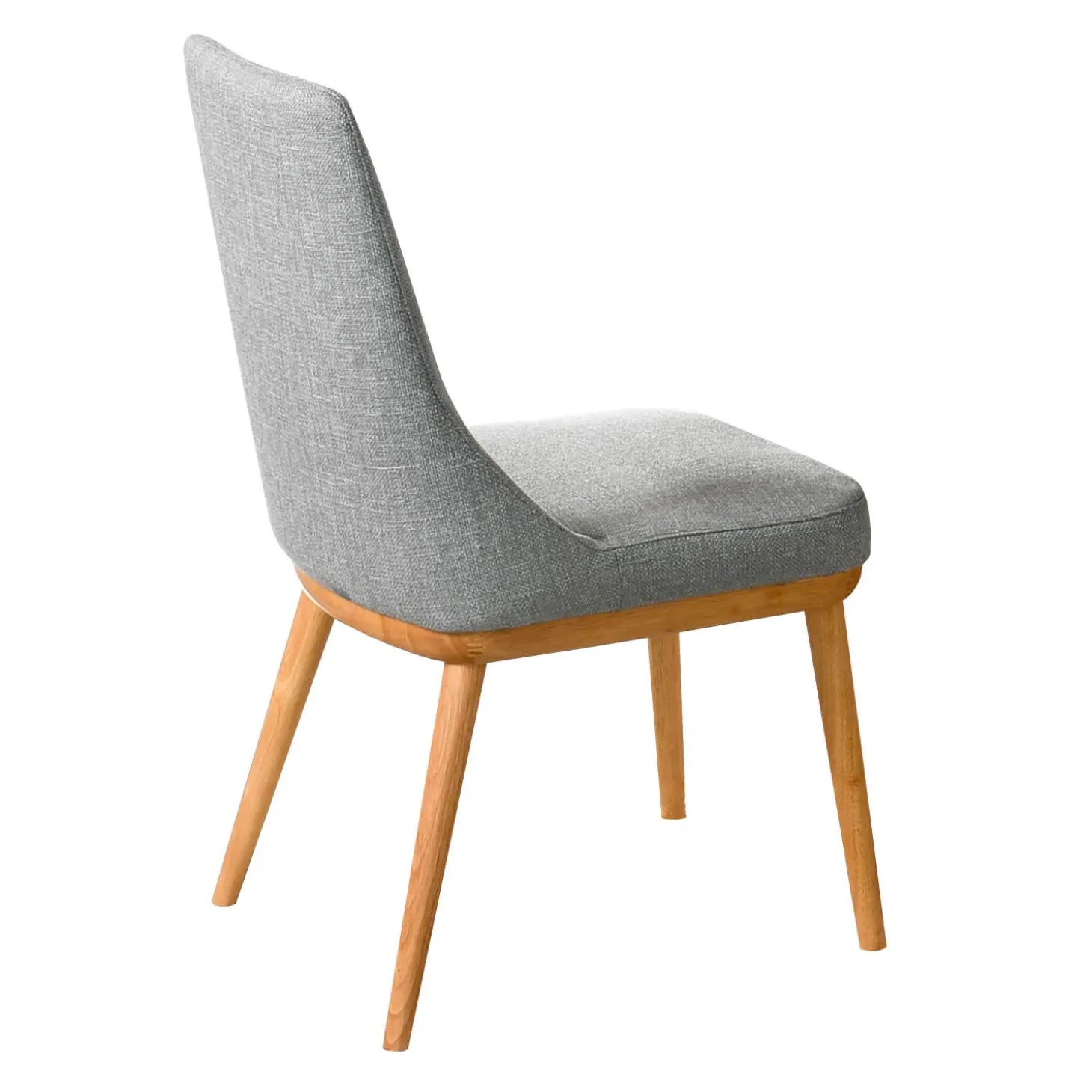 Chaises rembourrées (bte de 2) - gris