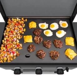 Charbroil Plancha au gaz propane avec 3 brûleurs - 36 000 BTU