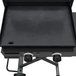 Charbroil Plancha portative au propane 22 po avec chariot pliant et 2 brûleurs - 24 000 BTU