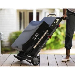 Charbroil Plancha portative au propane 22 po avec chariot pliant et 2 brûleurs - 24 000 BTU