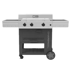 Charbroil Station de cuisson au propane 5-en-1 avec plancha, four à pizza et wok – 36 000 BTU