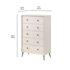 Chiffonnier à 5 tiroirs