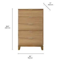 Chiffonnier à 5 tiroirs