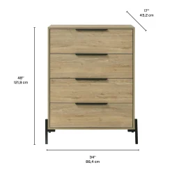 Chiffonnier à 4 tiroirs