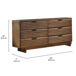 Commode à 6 tiroirs