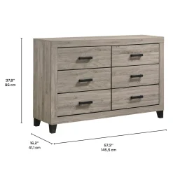 Commode à 6 tiroirs