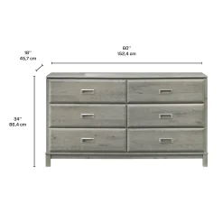 Commode à 6 tiroirs