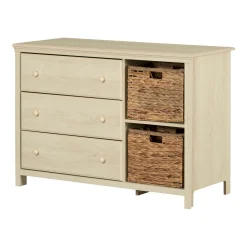 Commode 3 tiroirs avec paniers - South Shore