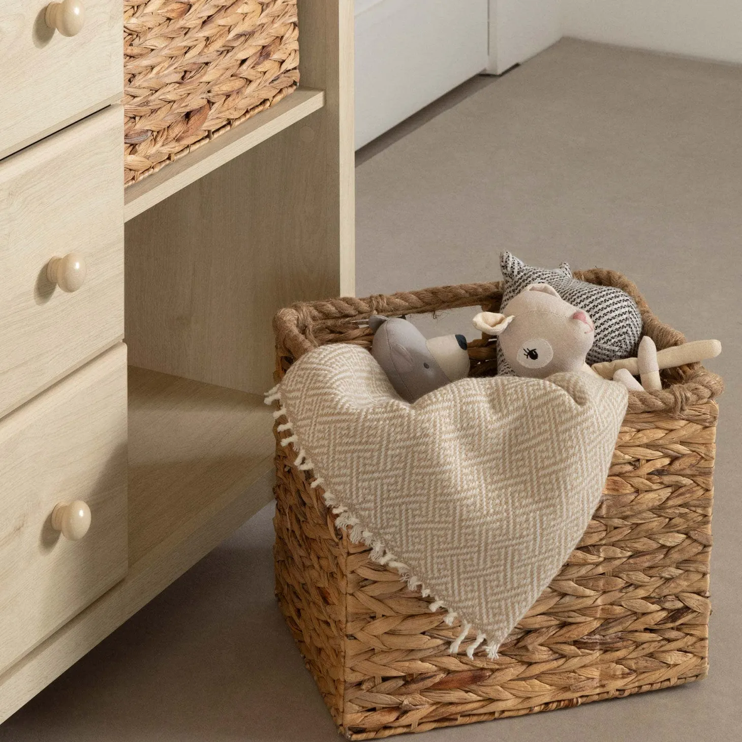 Commode 3 tiroirs avec paniers - South Shore