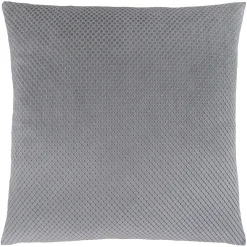 Coussin décoratif en velours 18"