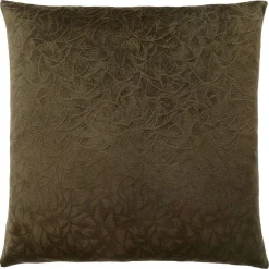 Coussin décoratif en velours 18"