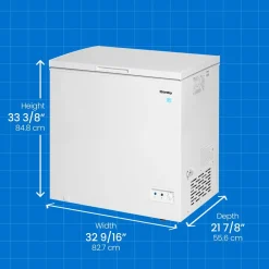 DANBY Congélateur 7 pi3, Blanc, Horizontal, 33
