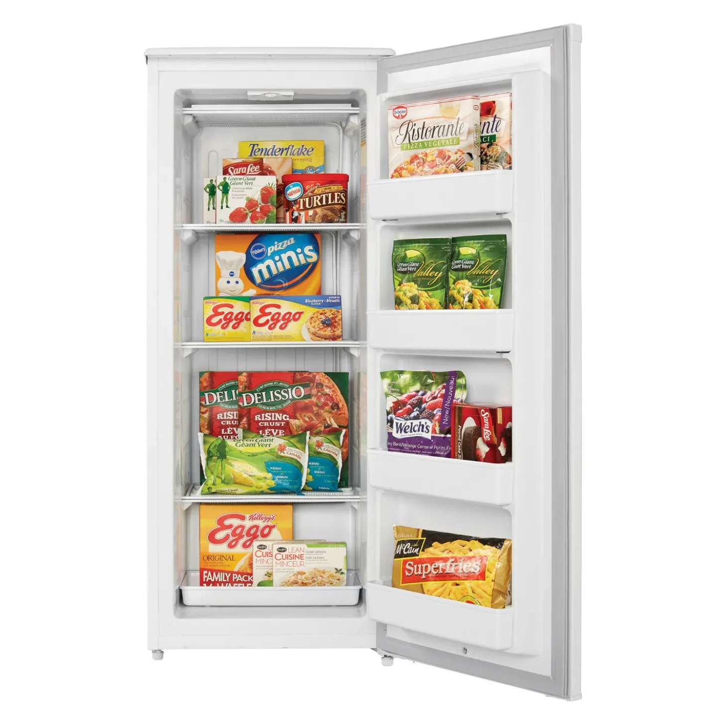 DANBY Congélateur 10,1 pi3, Blanc, Vertical, 24" - DUFM101A2WDD