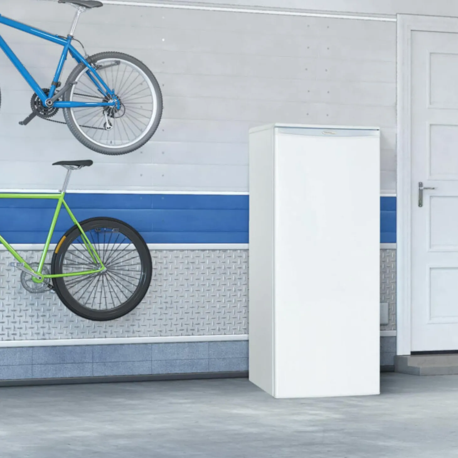DANBY Congélateur 10,1 pi3, Blanc, Vertical, 24" - DUFM101A2WDD