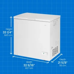 DANBY Congélateur 7,0 pi3, Blanc, Horizontal, 35