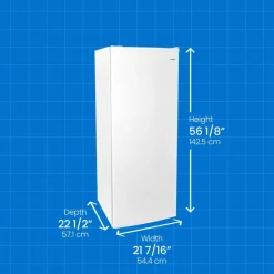 DANBY Congélateur 6 pi3, Blanc, Vertical, 22
