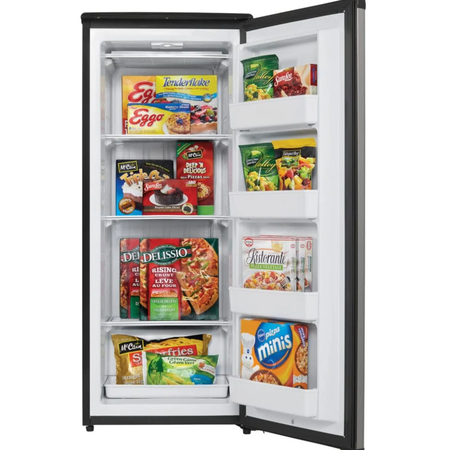 DANBY Congélateur 8,5 pi3, Inox, Vertical, 24" - DUFM085A4BSL