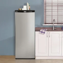 DANBY Congélateur 8,5 pi3, Inox, Vertical, 24