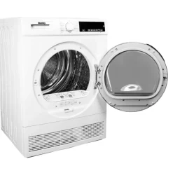 DANBY Ensemble laveuse sécheuse, Blanc, Chargement frontal