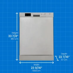 DANBY Lave-vaisselle Encastré Inox 24