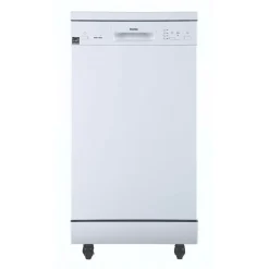 DANBY Lave-vaisselle Portatif Blanc 18" 52dB - DDW1805EWP