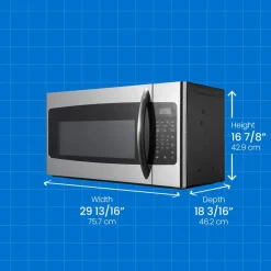 DANBY Micro-ondes, Inox, 30